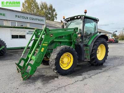 E-FARM: John Deere 6140 R - Tractor - id 6YESX7I - €45,000 - Year of construction: 2014 - Engine hours: 12,556,Engine power (HP): 140,France