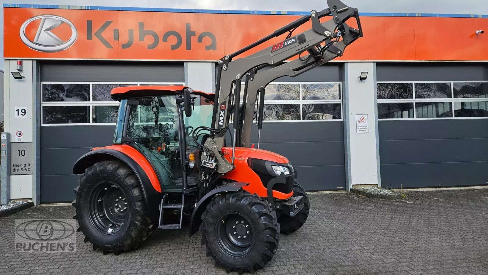 Kubota m4-063 frontlader Tractor