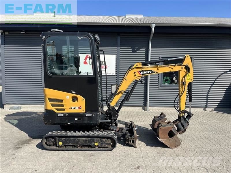 Sany sy18c powertilt og 3 skovle Mini kotrógép 15 995 EUR