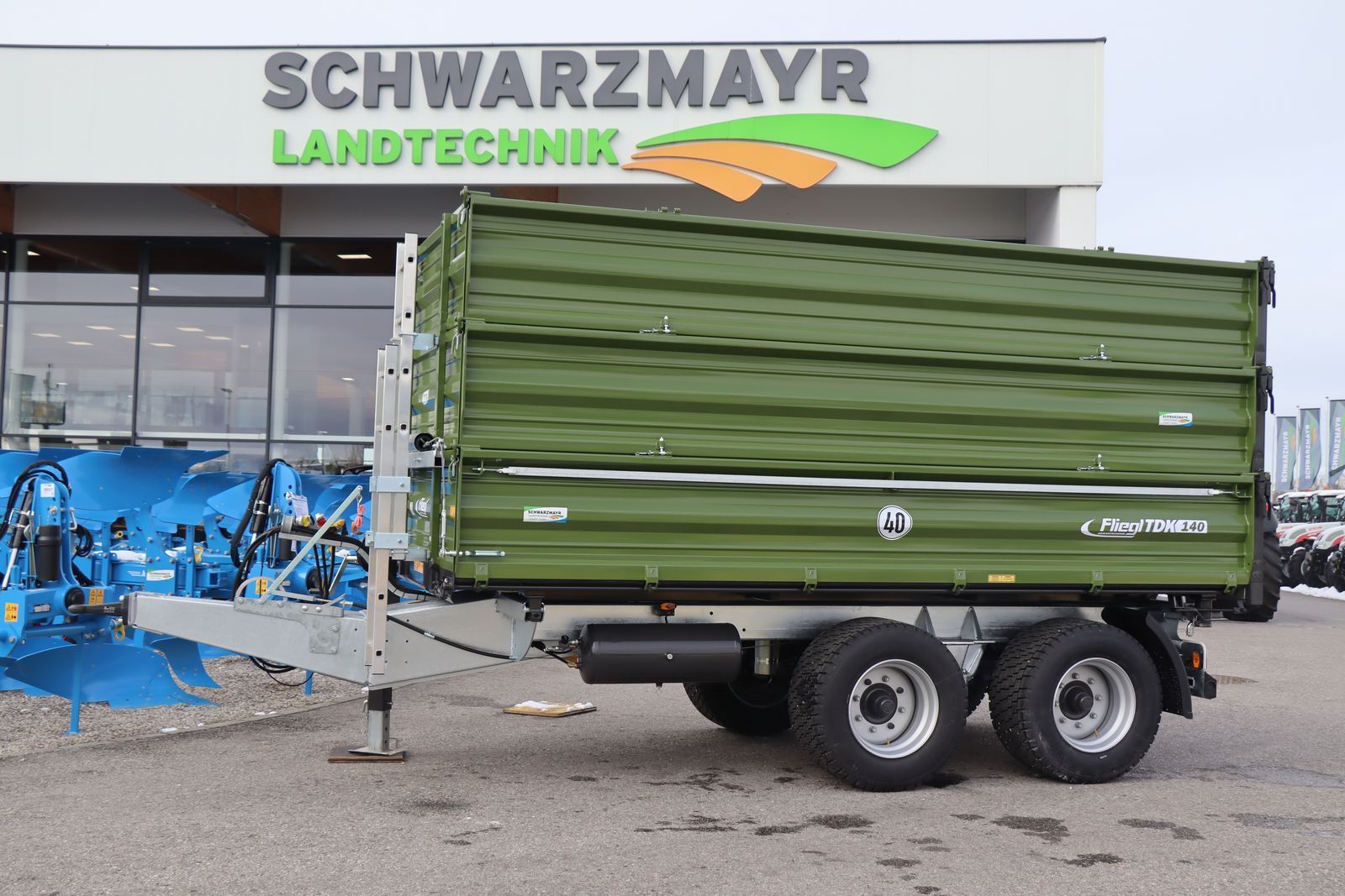 Fliegl tdk 140 fox 3x600 Dumper €18,988