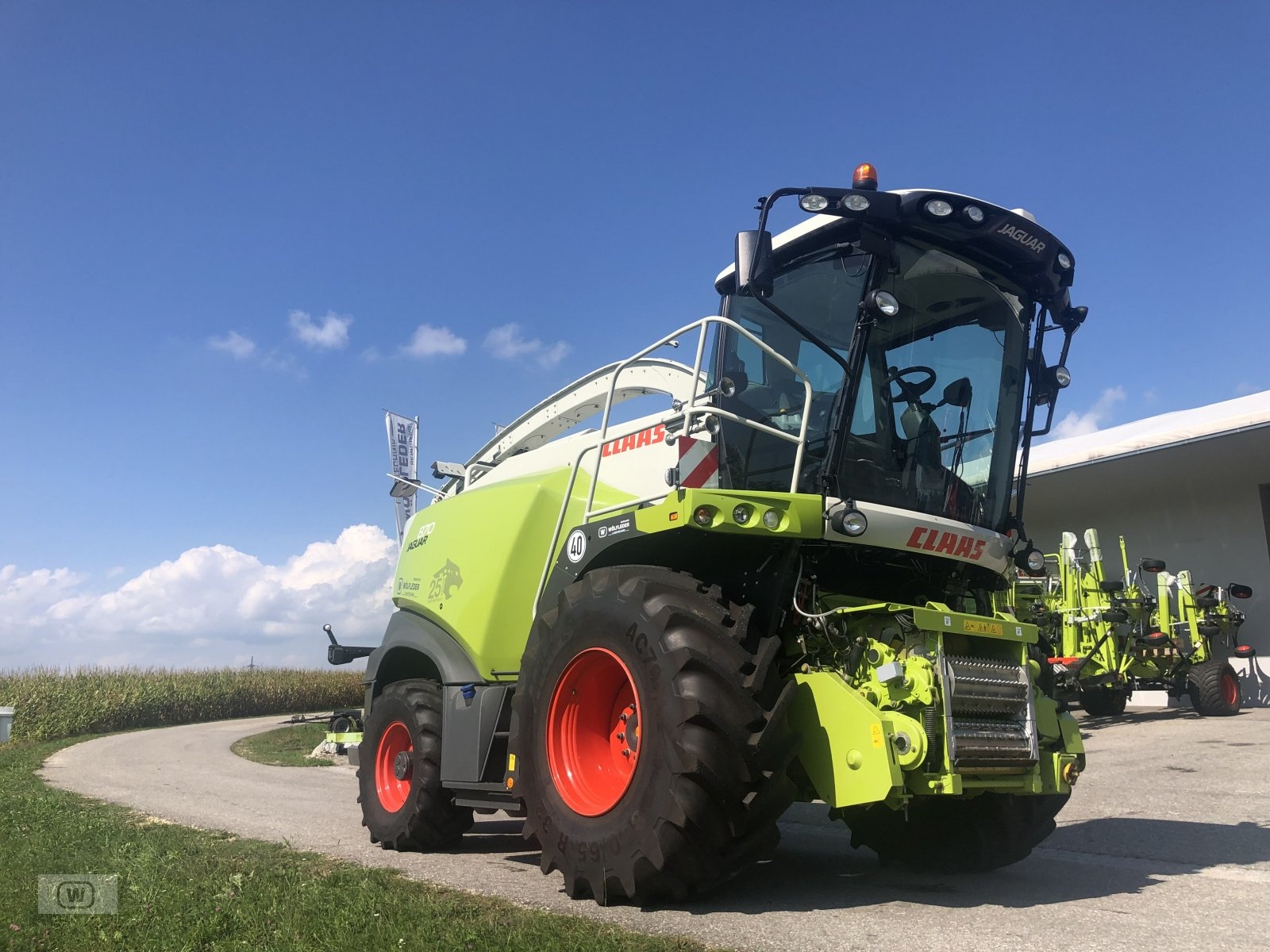 Claas Jaguar 870 harvester €255,000