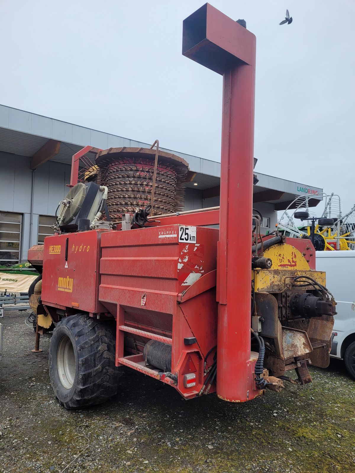 Moty ke 3000 hydro Vegetable harvester €22,500