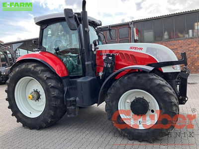 E-FARM: Steyr CVT 6185 - Τρακτέρ - id T23MLZS - 95.790 € - Χρονία: 2018 - Μετρητής ωρών: 2.330,Ισχύς κινητήρα: 205,Γερμανία