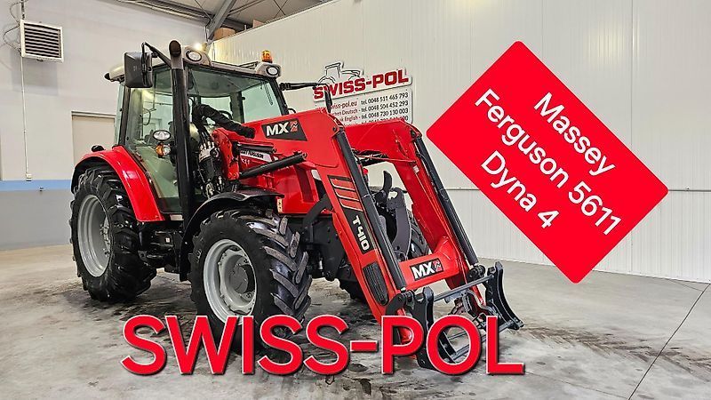 E-FARM: Massey Ferguson 5611 - Tracteur - id VD4J7CX - 38 790 € - Année: 2015 - Lecture du nombre d'heure: 7 100,Pologne
