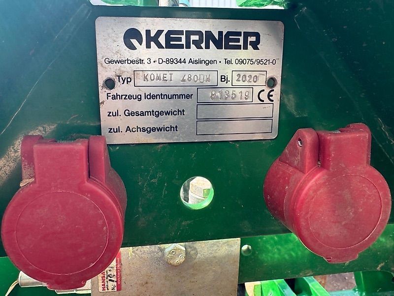 E-FARM: KERNER komet 480 - Grubber - id NB9CG2B - 19.500 € - Baujahr: 2020 - Deutschland
