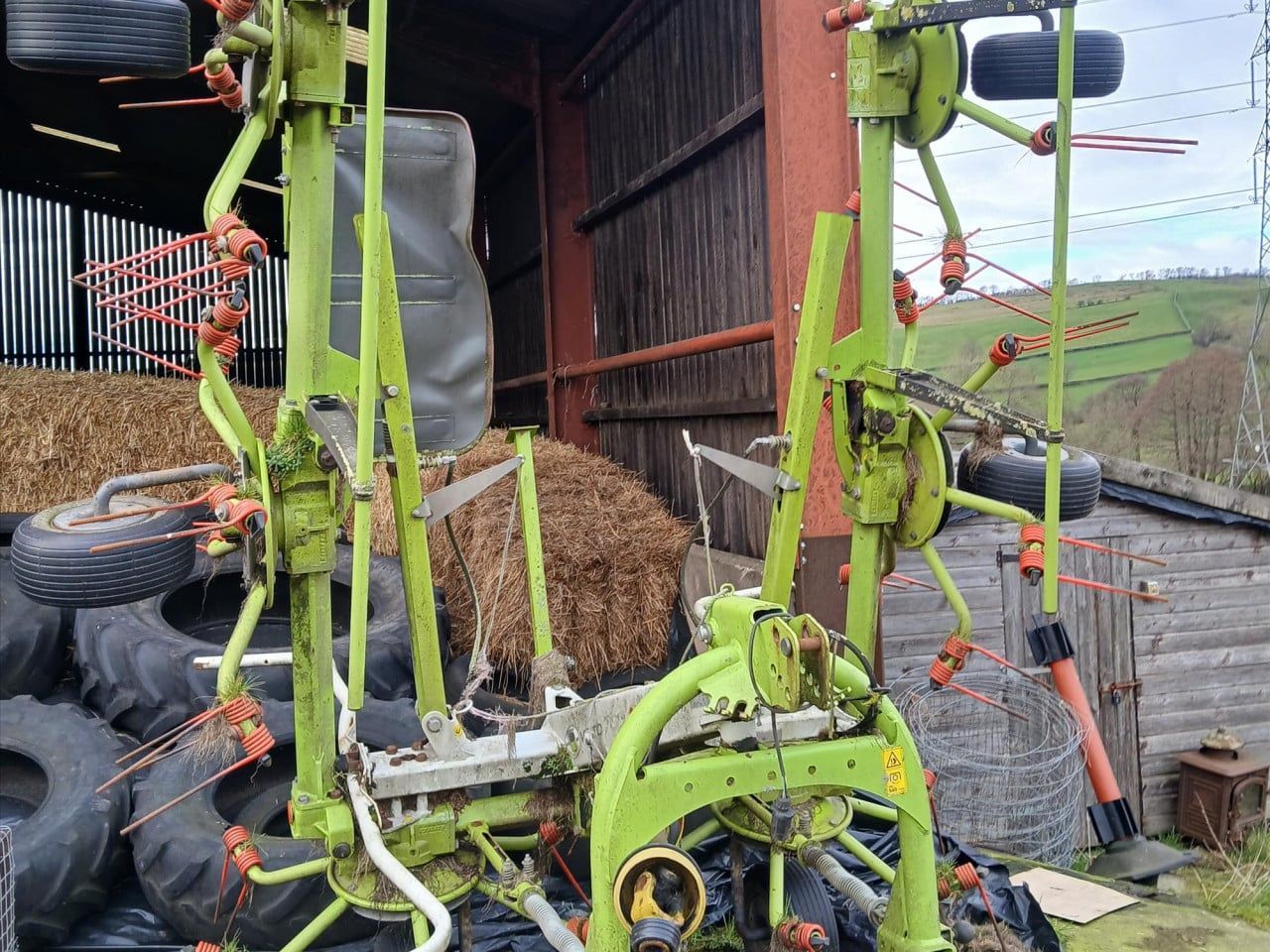 Claas Volto 700 Karuzelowy przetrząsacz do siana 7522 €