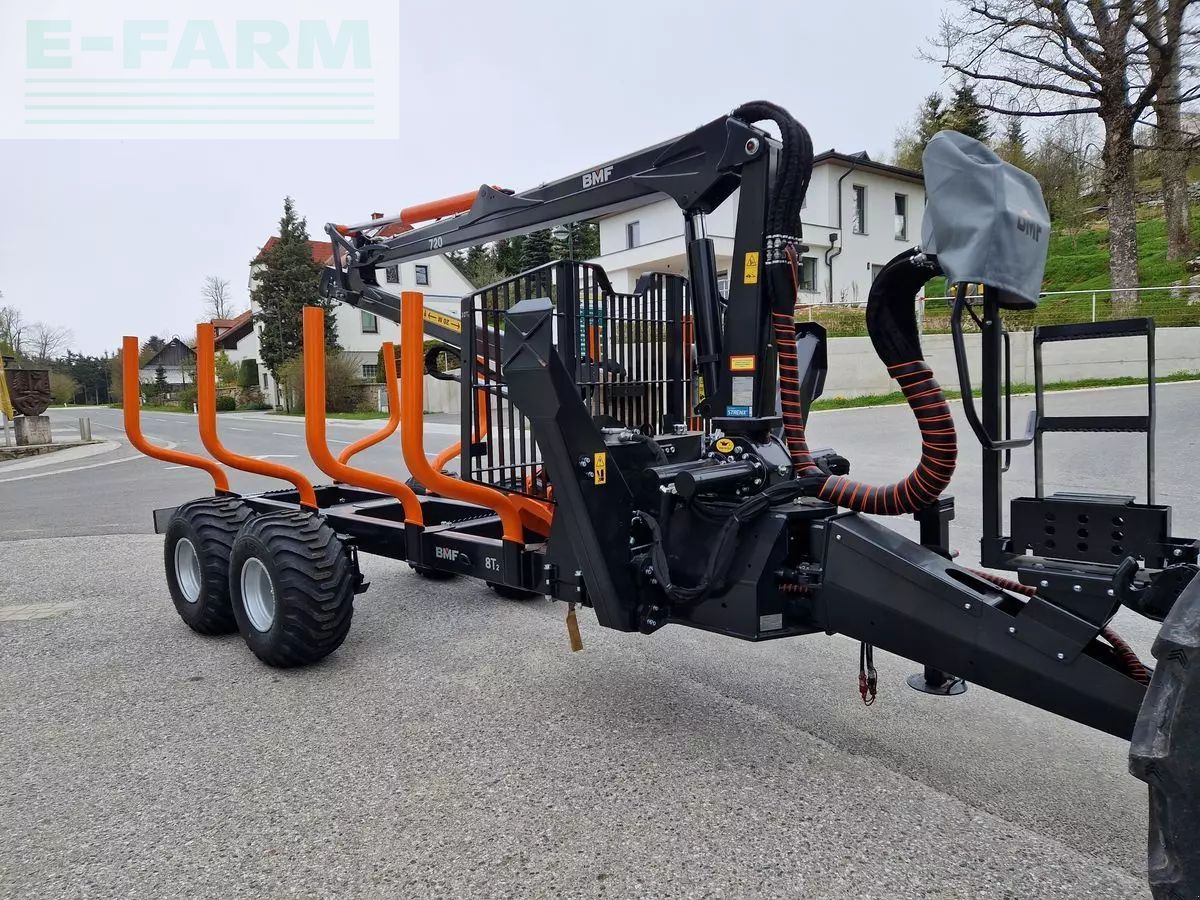 BMF 8t2 Forestry trailer €24,992
