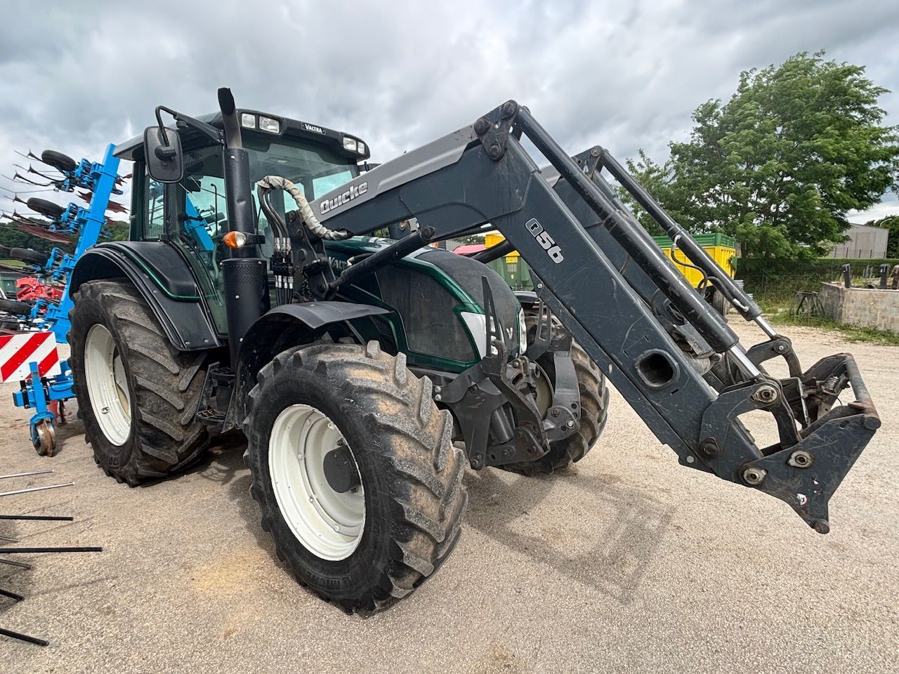 E-FARM: Valtra N123 HiTech - Traktor - id HPZUHLP - Rok produkcji: 2015 - Motogodziny: 6950,Moc silnika: 125,Francja