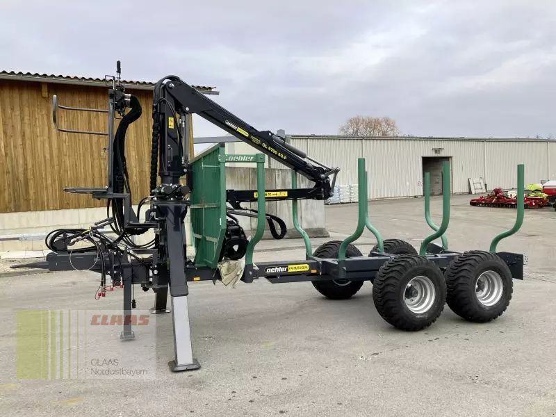 Oehler ol thk 90 p + ol 6700 sg/p Forestry trailer €23,500