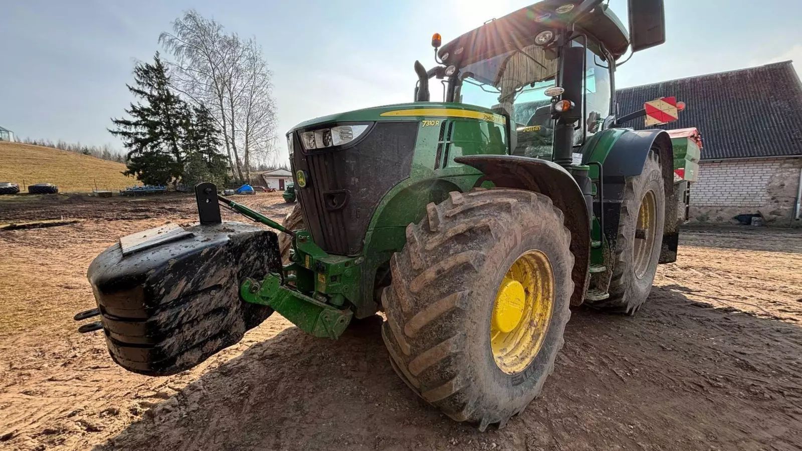 John Deere 7310 R Tractor 99.000 EUR