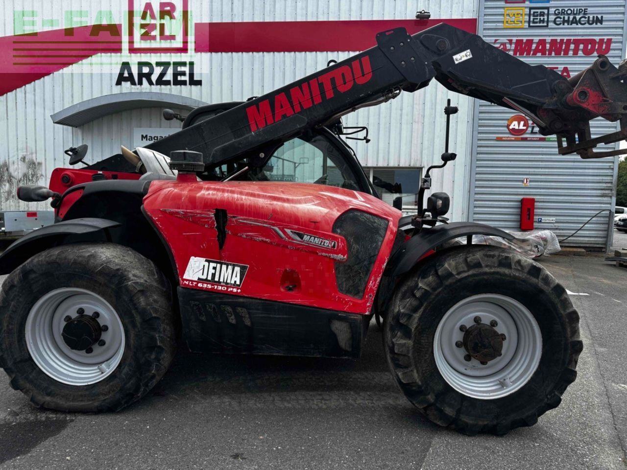 Manitou mlt 635 130 ps d st4 s2 Telehandler €45,000