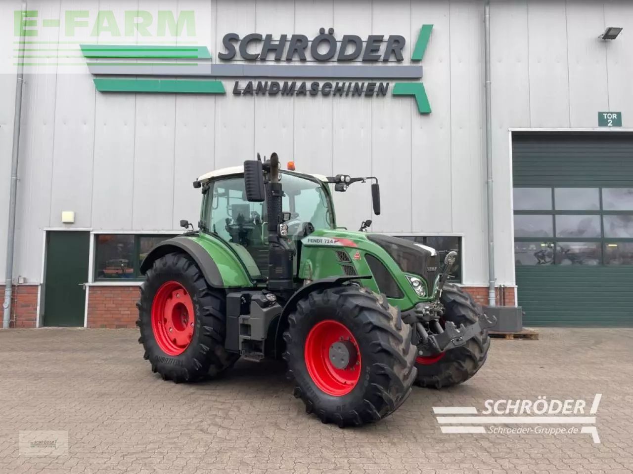 Fendt 724 Vario Profi Plus Tractor 86.885 EUR