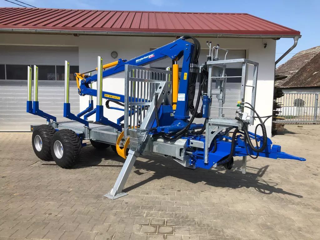 Binderberger rw10 eco bk4070 Forestry trailer €28,563