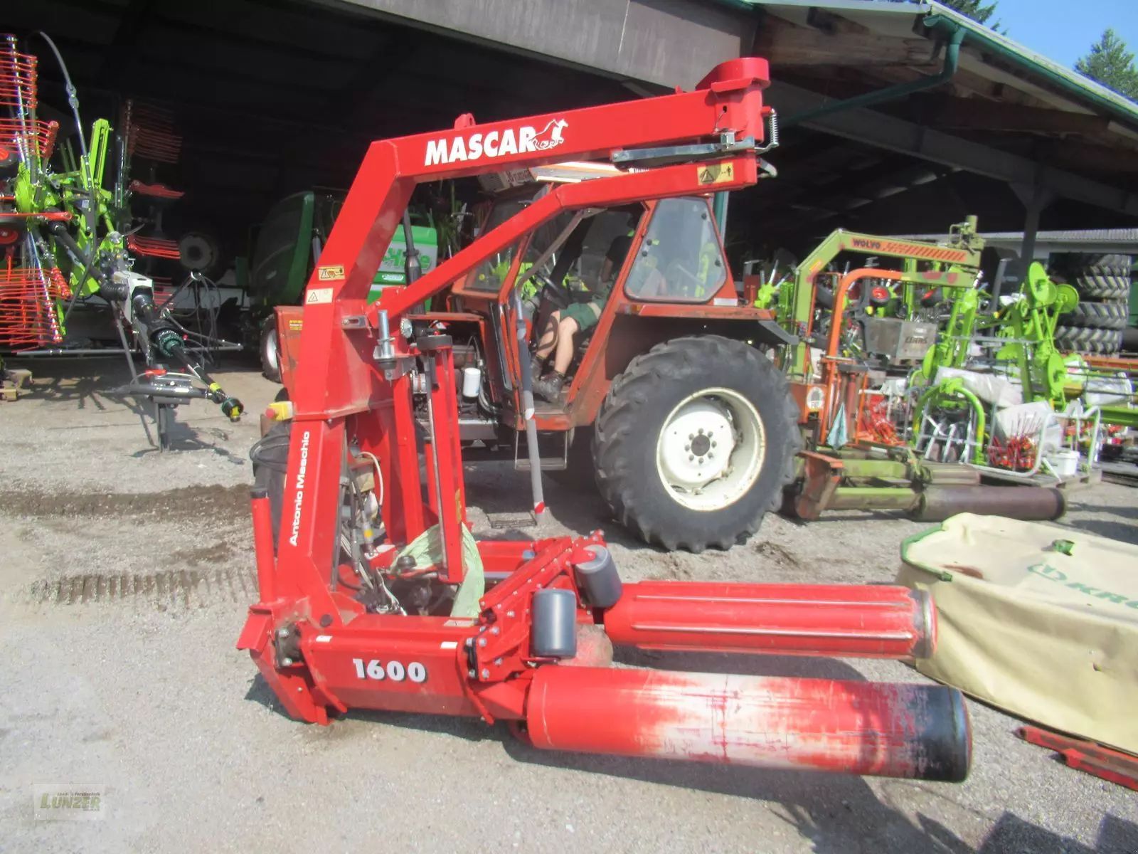 E-FARM: Mascar 1600 - Bale wrapper - id WY4K3GT - €7,917 - Year of construction: 2016 - Austria