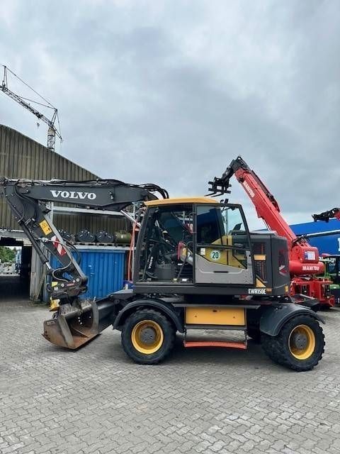 VOLVO mobilbagger ewr150e Excavadora de ruedas 137.500 €