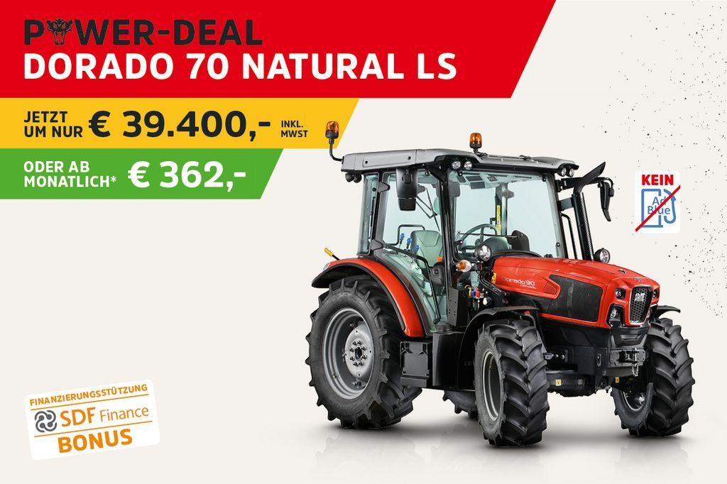 SAME Dorado 70 Natural Tractor 32.834 €