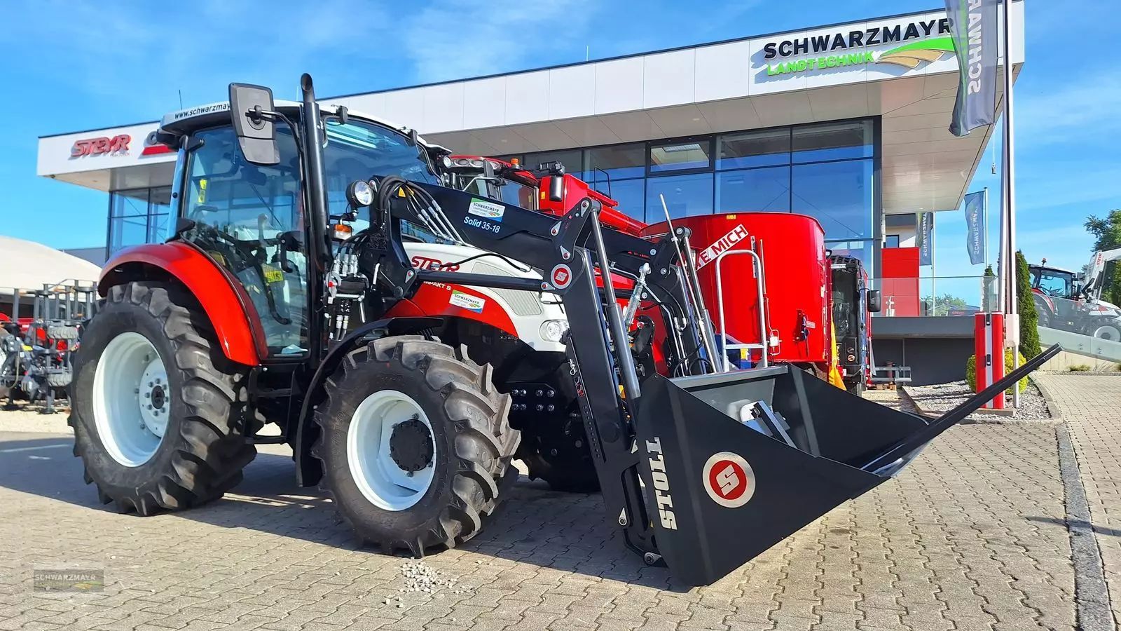 Steyr Kompakt 4075 Traktor