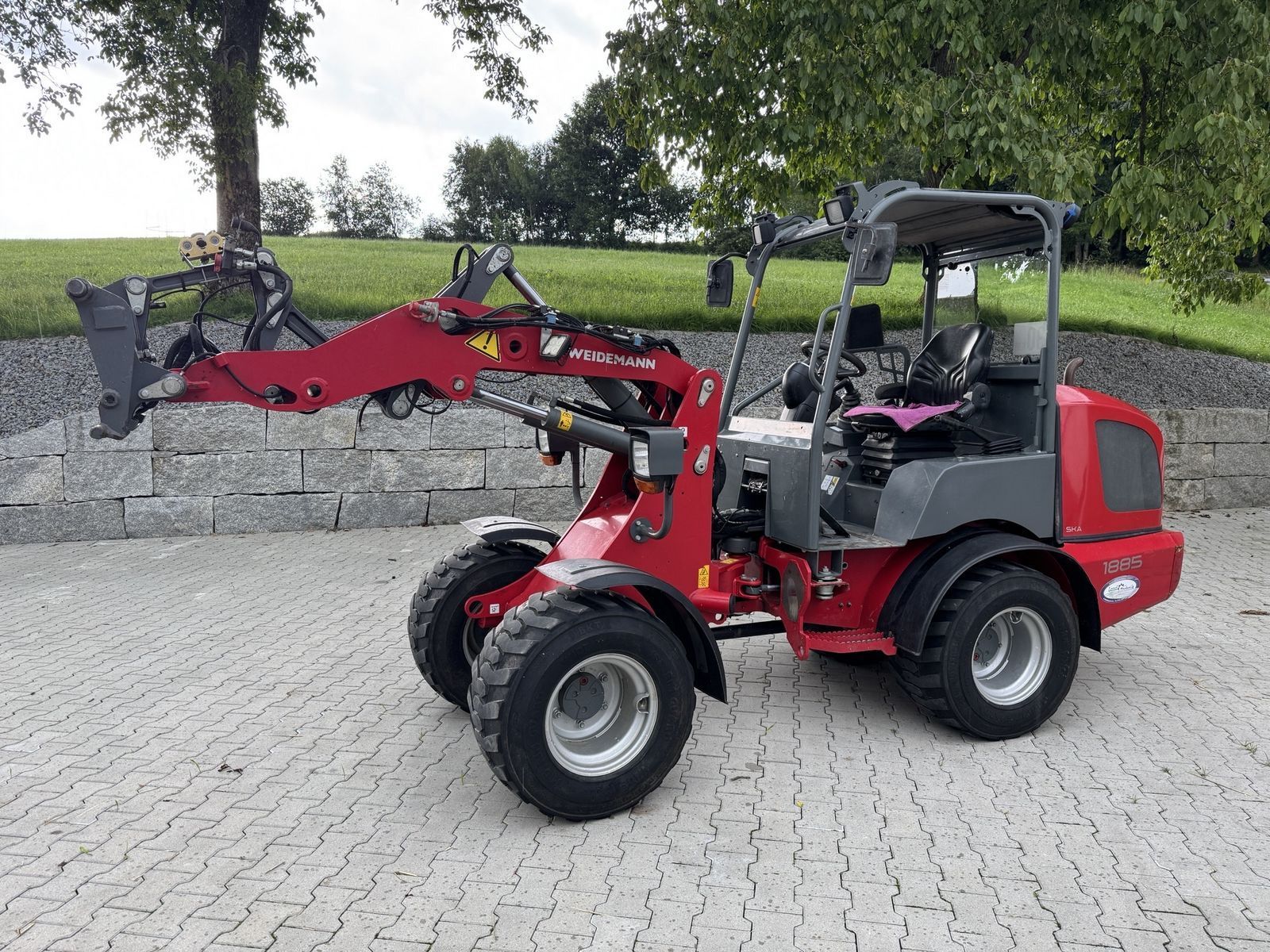 Weidemann 1880 Kolový nakladač 44 990 €