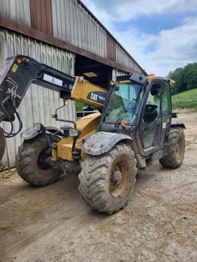 E-FARM: Caterpillar th 357 d - Ładowacz teleskopowy - id 7MM62M9 - 39 000 € - Rok produkcji: 2018 - Motogodziny: 4500,Francja