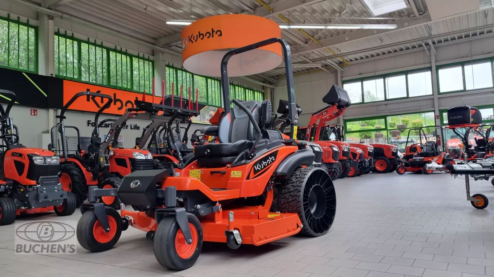 Kubota zd1211 x-tweel Газонокосилка 19 300 €