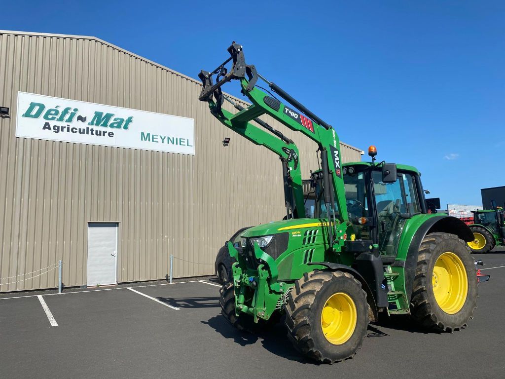 E-FARM: John Deere 6110 M - Traktor - id J5GSGW1 - 60.000 € - Baujahr: 2016 - Abgelesene Motorstunden: 4.745,Motorleistung (PS): 110,Frankreich