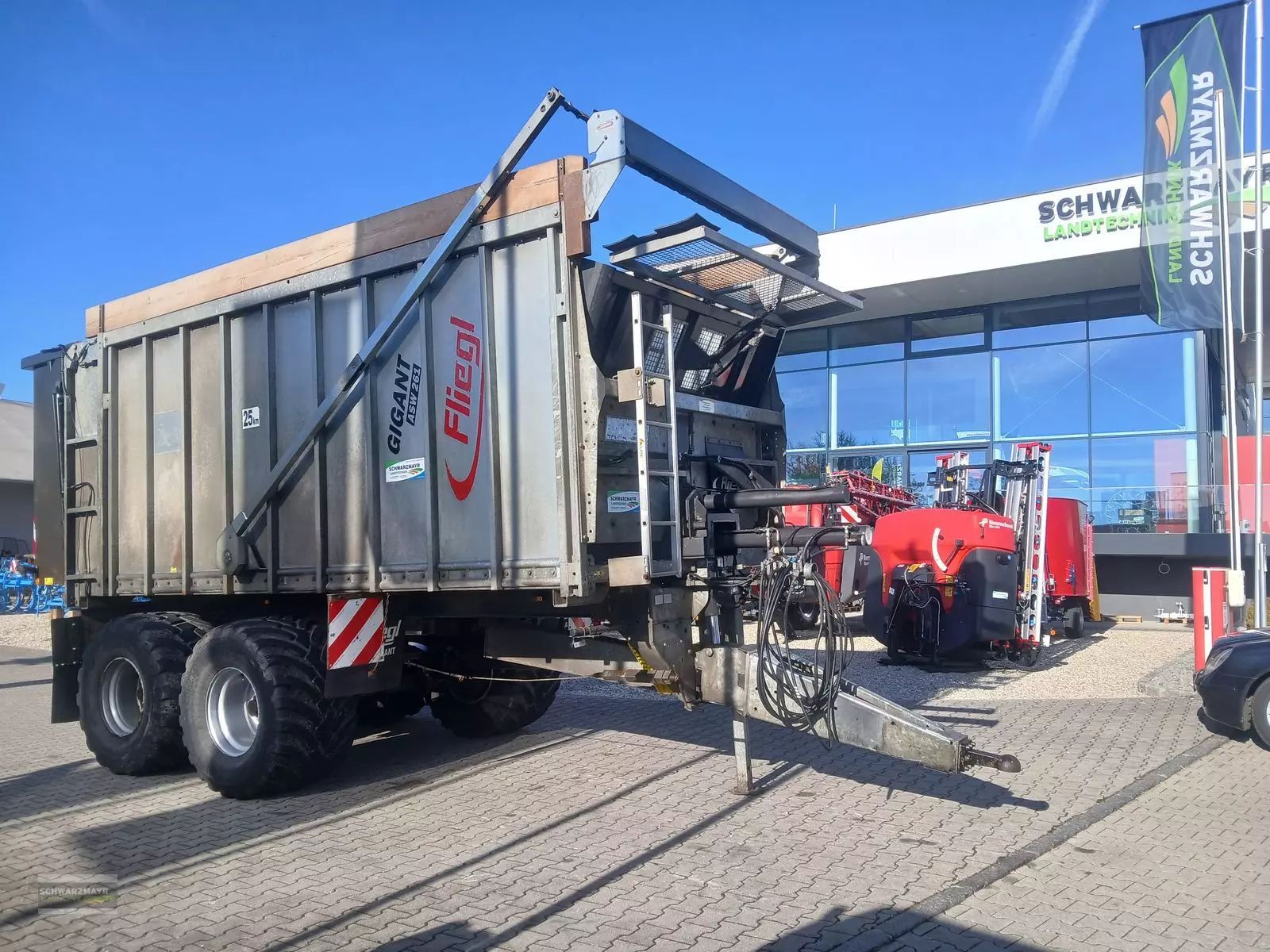 Fliegl asw 261 mit wechselrahmen Wózek paszowy 30 186 €