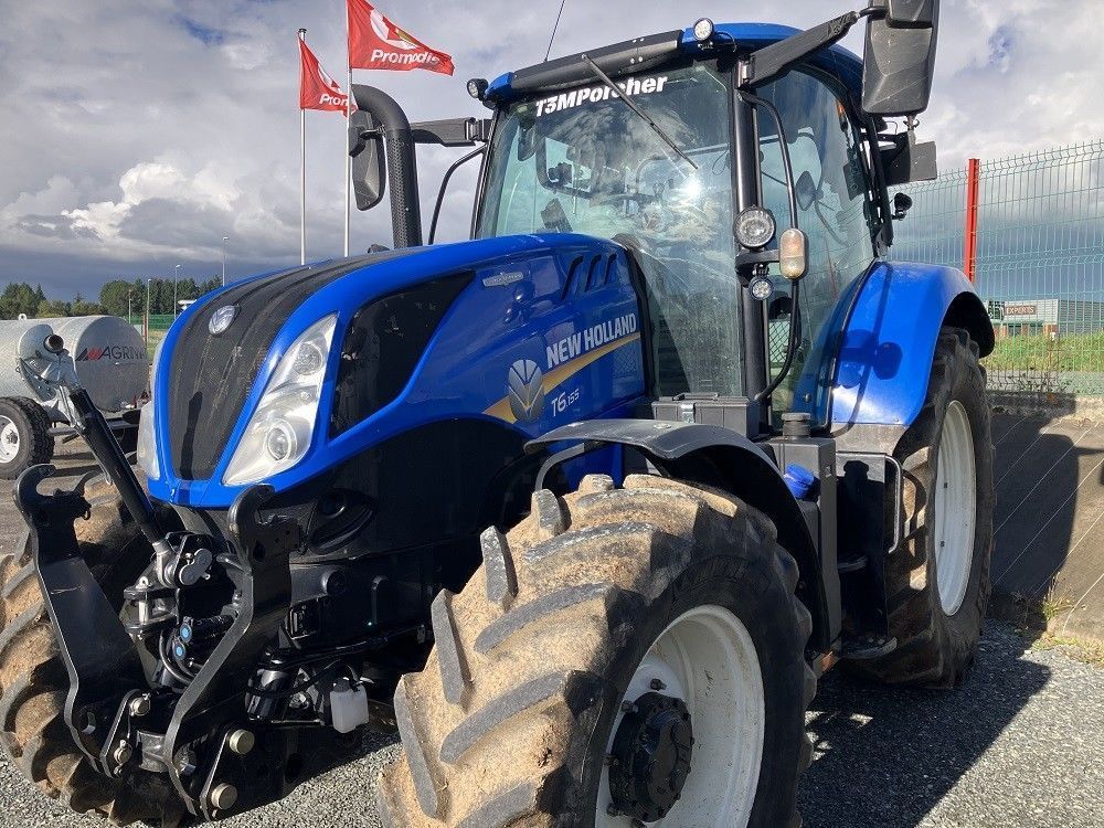 E-FARM: New Holland T6.155 - Tractor - id GLY5HMF - €75,000 - Year of construction: 2021 - Engine hours: 1,900,Engine power (HP): 120,France