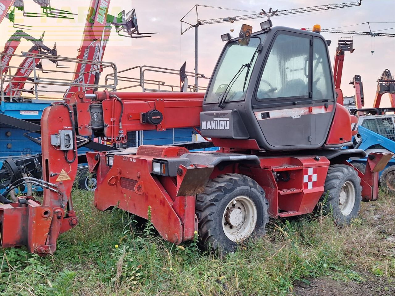 Manitou mrt 1432 Manipulador telescópico