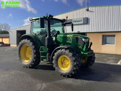 E-FARM: John Deere 6120 R - Tractor - id 6SPDKKT - €55,000 - Year of construction: 2016 - Engine hours: 5,700,Engine power (HP): 120,France