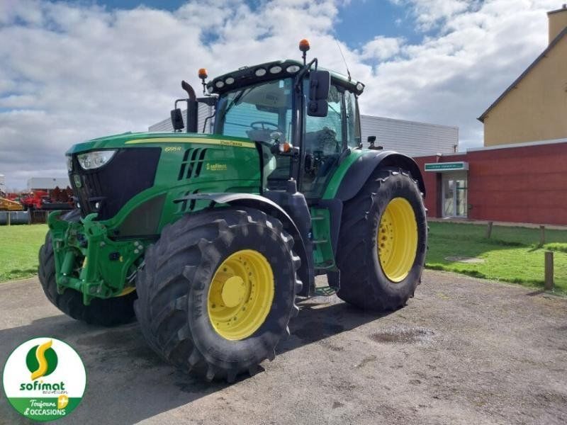 E-FARM: John Deere 6195 R - Tractor - id EV3LHDM - €78,900 - Year of construction: 2019 - Engine hours: 6,169,Engine power (HP): 195,France