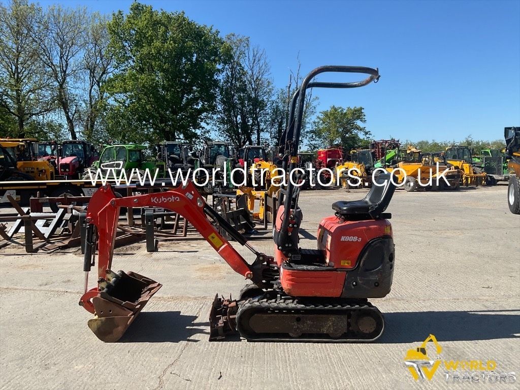 Kubota K008-3 Mini excavator €8,658