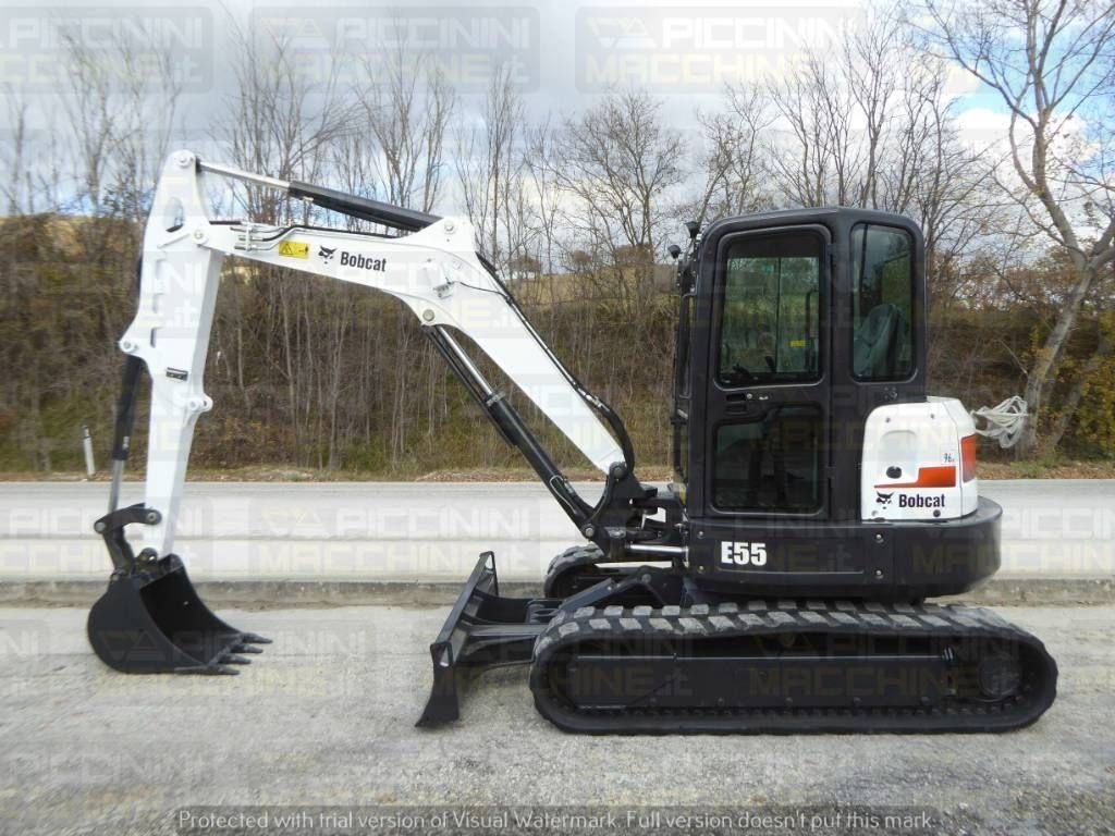 Bobcat e55 Mini bager 39.500 €