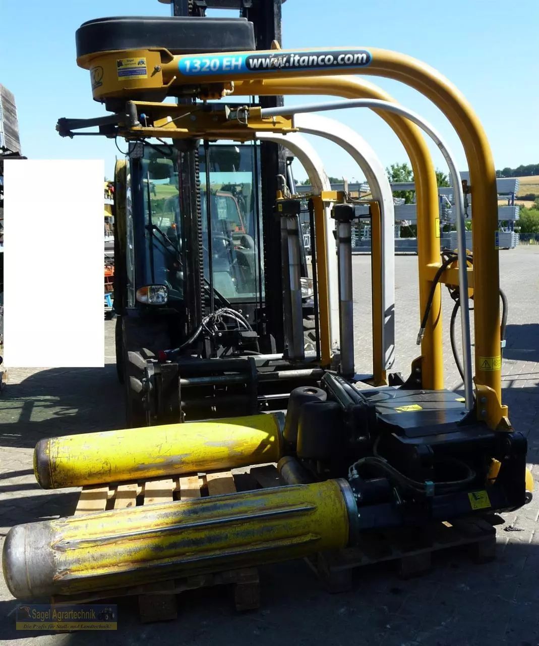 E-FARM: Tanco Autowrap typ 1320 eh - Ballenwickler - id 1G6FFCN - Baujahr: 2014 - Deutschland