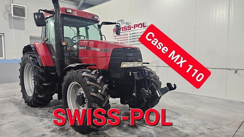E-FARM: Case IH MX 110 - Tractor - id UR3CPA1 - €21,383 - Year of construction: 2002 - Engine hours: 10,500,Engine power (HP): 110,Poland