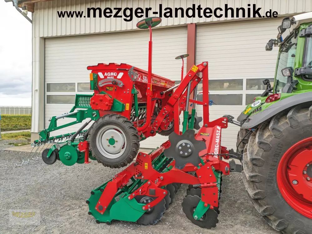 AGRO-MASZ at30 mit sr301 - kurzscheibenegge mit drillmaschine Drilling machine combination €19,660