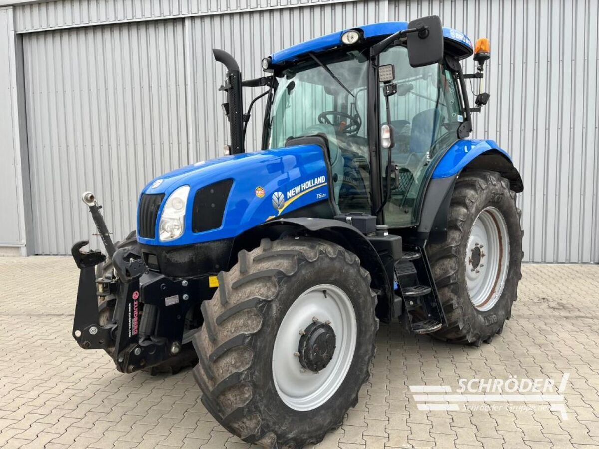 E-FARM: New Holland T6.120 - Tractor - id US1AXKT - €39,000 - Year of construction: 2016 - Engine hours: 6,534,Engine power (HP): 123,Germany