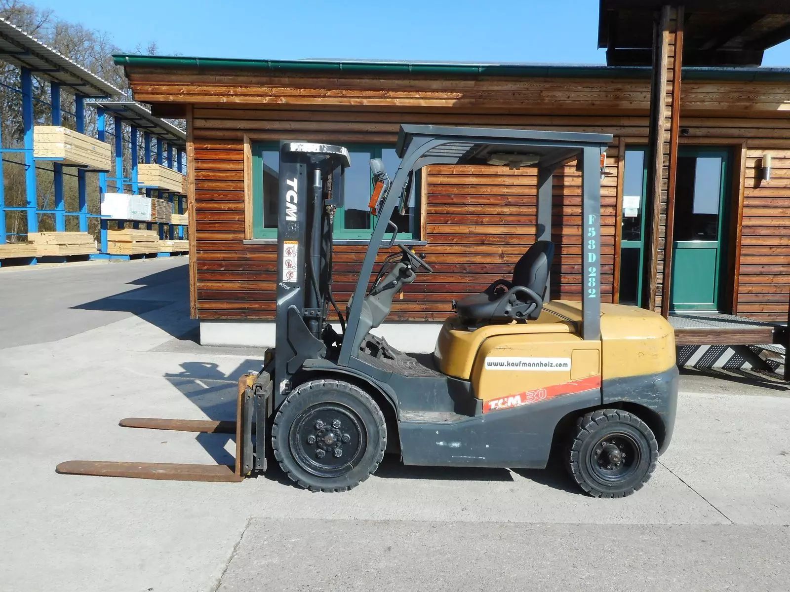 TCM fd30t3 triplex 4,35m + seitenschieber Forklift €9,500