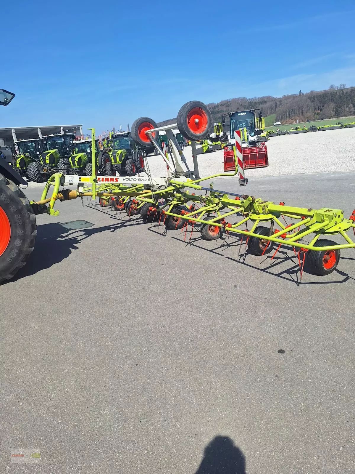 E-FARM: Claas Volto 870 T - Voltafieno - id U2AAYGI - 7.000 € - Anno di costruzione: 2003 - Germania