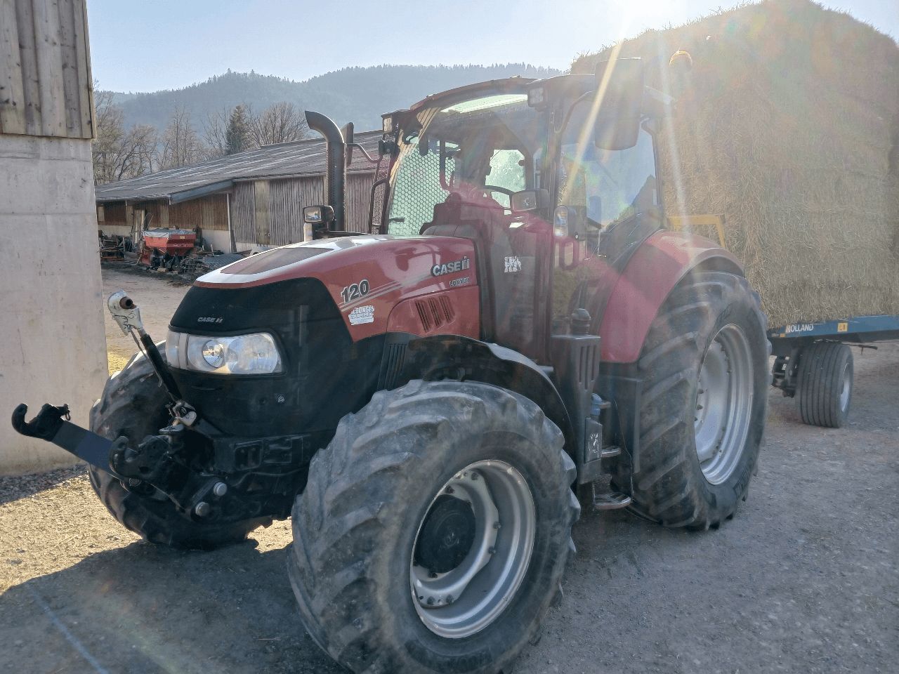 E-FARM: Case IH Luxxum 120 - Tractor - id XI8PWVH - €48,000 - Year of construction: 2018 - Engine hours: 5,200,Engine power (HP): 120,France