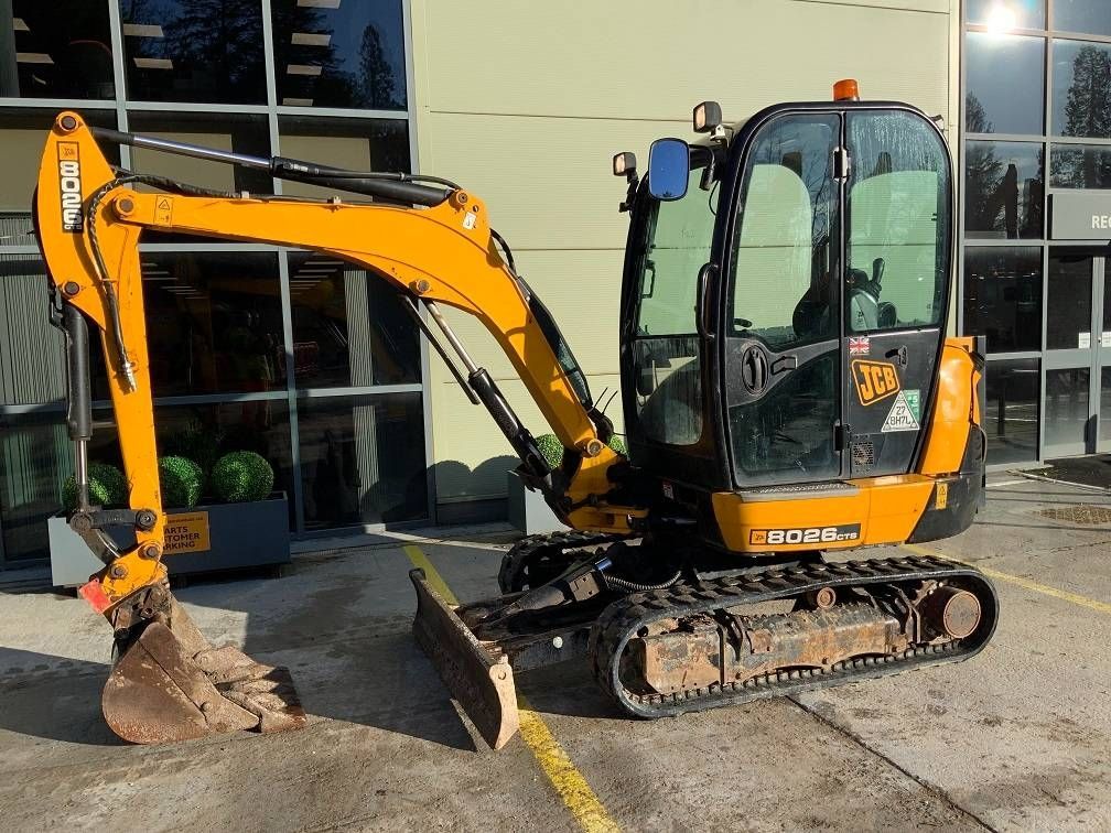 JCB 8026 CTS Mini excavator €23,796