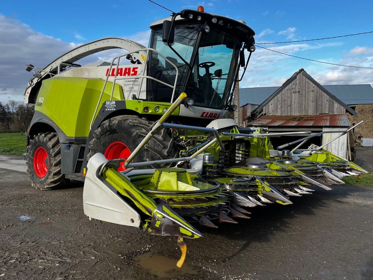 Claas Jaguar 950 Self propelled forage harvester €205,000