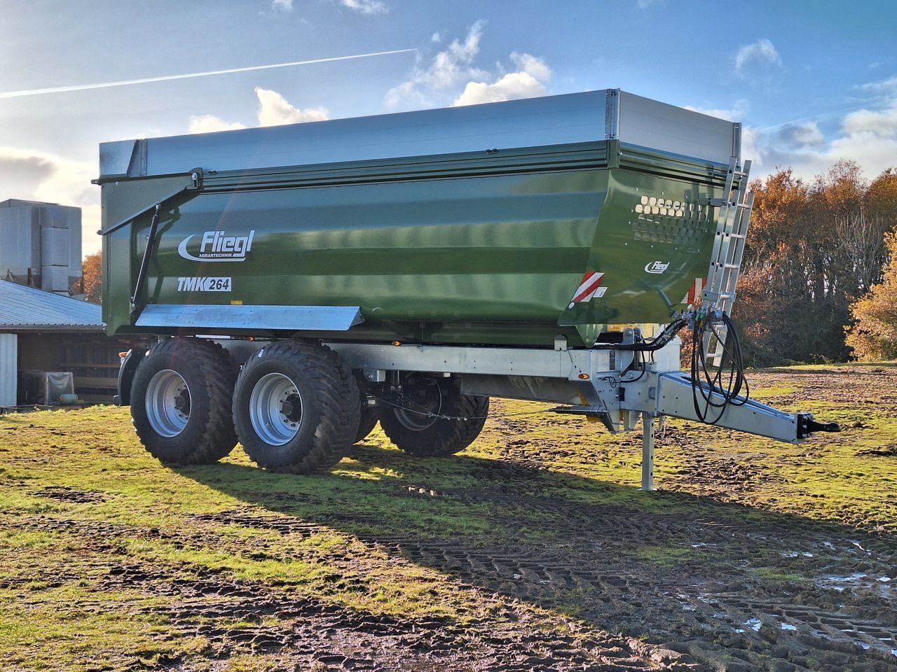 Fliegl tmk 264 Pótkocsi billencs 29 900 EUR