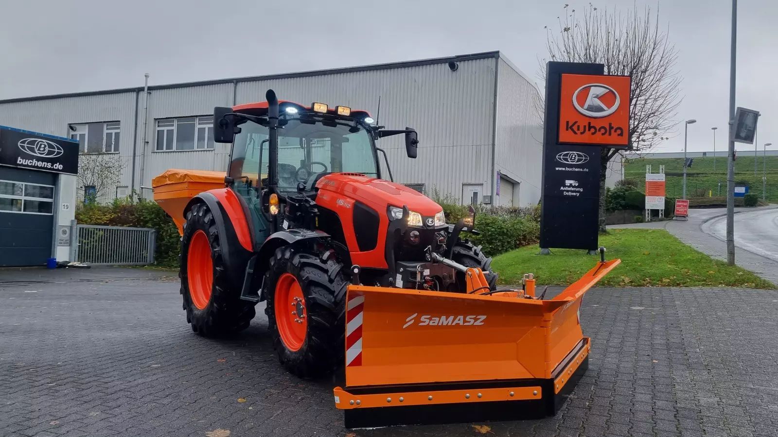 E-FARM: Kubota m5-112 winterdienst - Tractor - id HXCQWD8 - Año: 2025 - Horas: 1,Potencia del motor: 115,Alemania