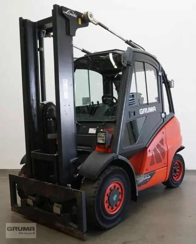 E-FARM: Linde h 45 d (3b) evo 394-02 - Maszt sztaplowy - id ABZPEKZ - 22 900 € - Rok produkcji: 2014 - Motogodziny: 9895,Niemcy