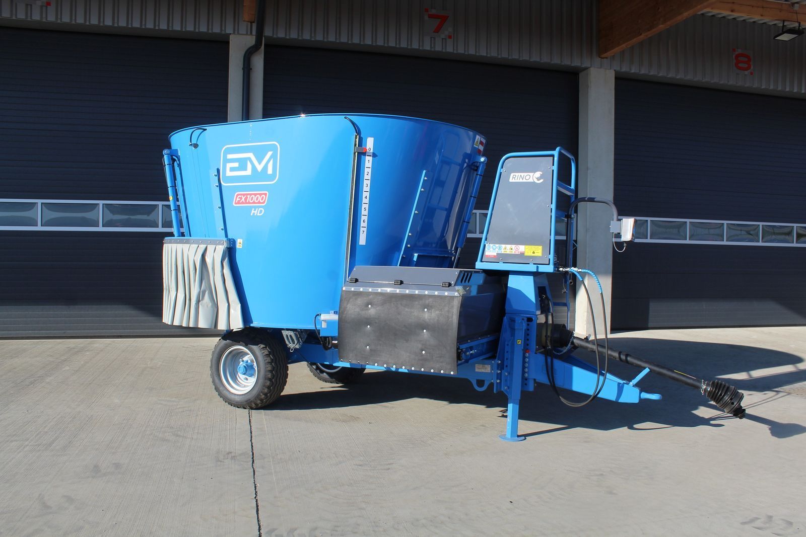 Euromilk futtermischer fx 1000 hd, 10m³ sonderpreis lager Mixer feeder