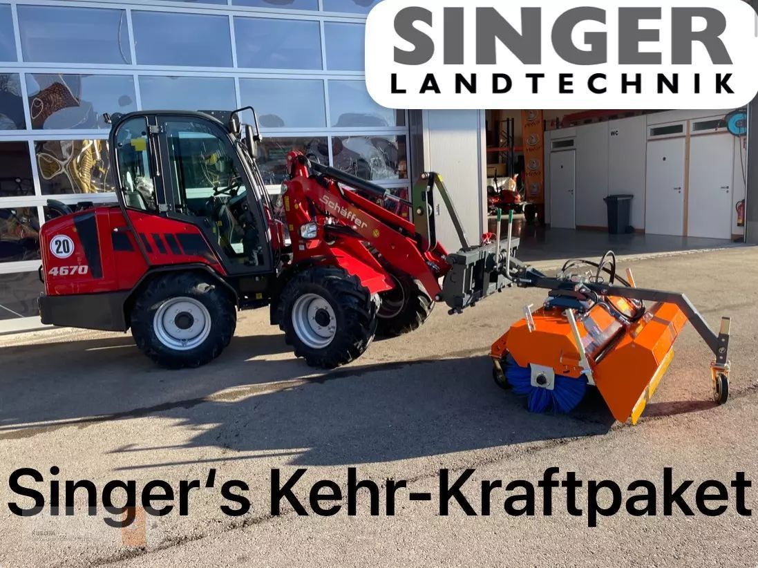 E-FARM: Schäffer 4670 - Ładowarka kołowa - id FUQ721G - 60 714 € - Rok produkcji: 2025 - Motogodziny: 10,Moc silnika: 66,Niemcy