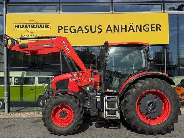 E-FARM: Kubota m6142 schlepper traktor 40 km/h vollausstattung - Traktor - id NPR71XX - 75.629 € - Baujahr: 2021 - Abgelesene Motorstunden: 830,Motorleistung (PS): 159,Deutschland