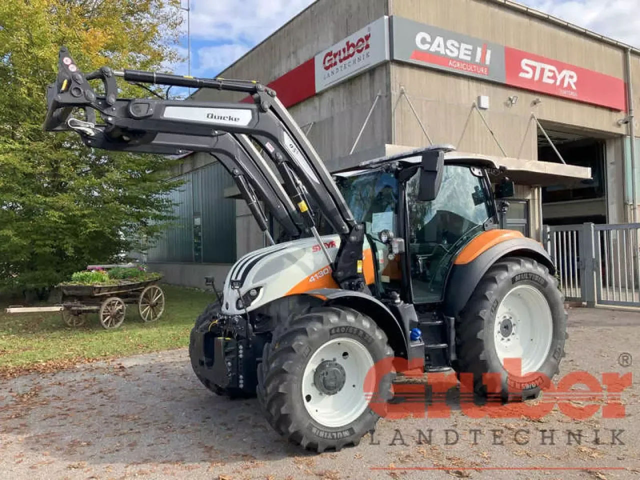 E-FARM: Steyr Expert 4130 CVT - Traktor - id UI2VJHL - 109 860 € - Rok produkcji: 2022 - Motogodziny: 458,Moc silnika: 140,Niemcy
