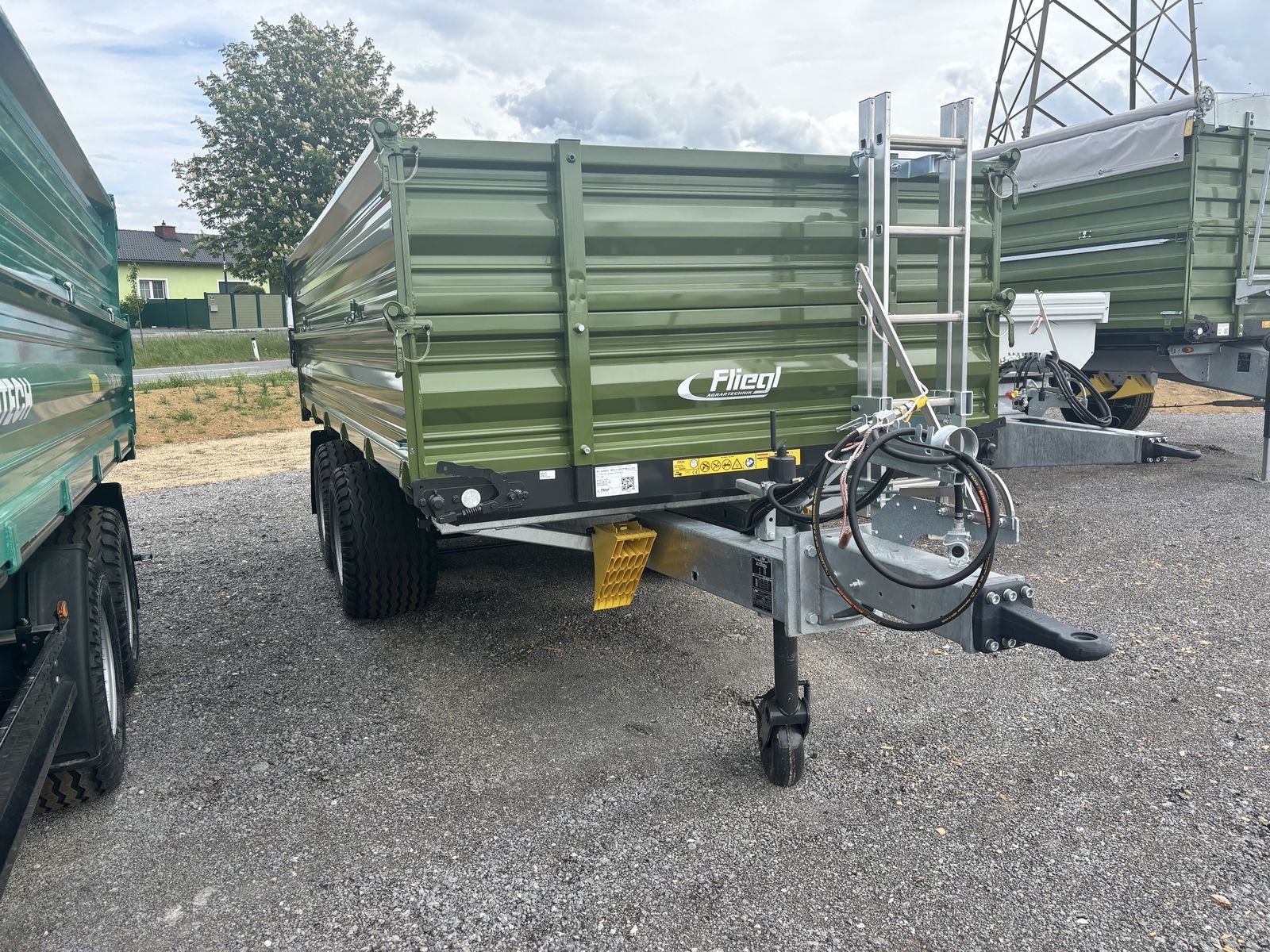 Fliegl tdk 100 vr fox Przyczepa