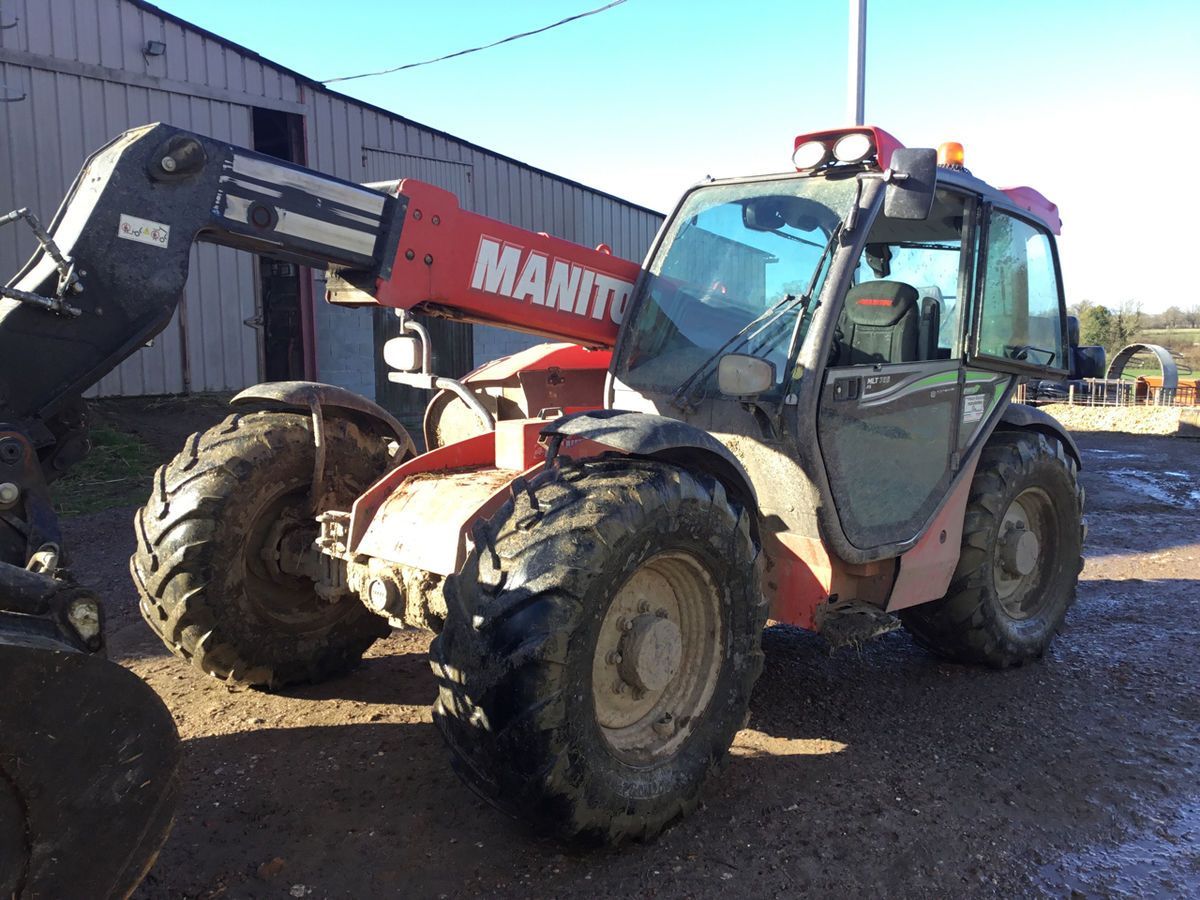 E-FARM: Manitou mlt 735 120 ps - Telehandler - id XJJCSDL - €40,000 - Year of construction: 2016 - Engine hours: 7,700,France